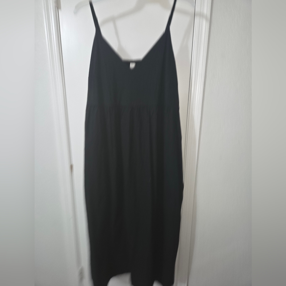 a new day Black V-Neck Top